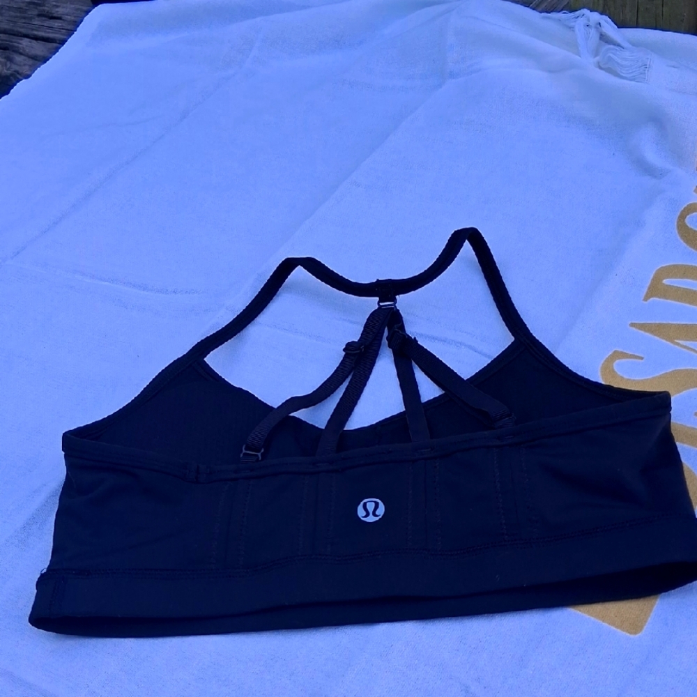 Lululemon Black Sports Bra